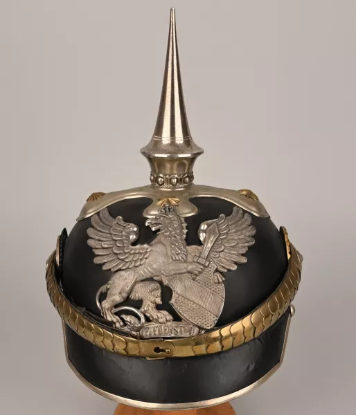 Baden 20 -22nd Dragoner Officers Pickelhaube Visuel 1 principal
